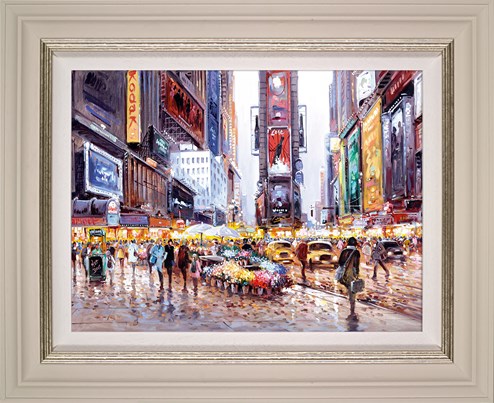 Heart of Manhattan by Henderson Cisz - Framed Canvas on Board